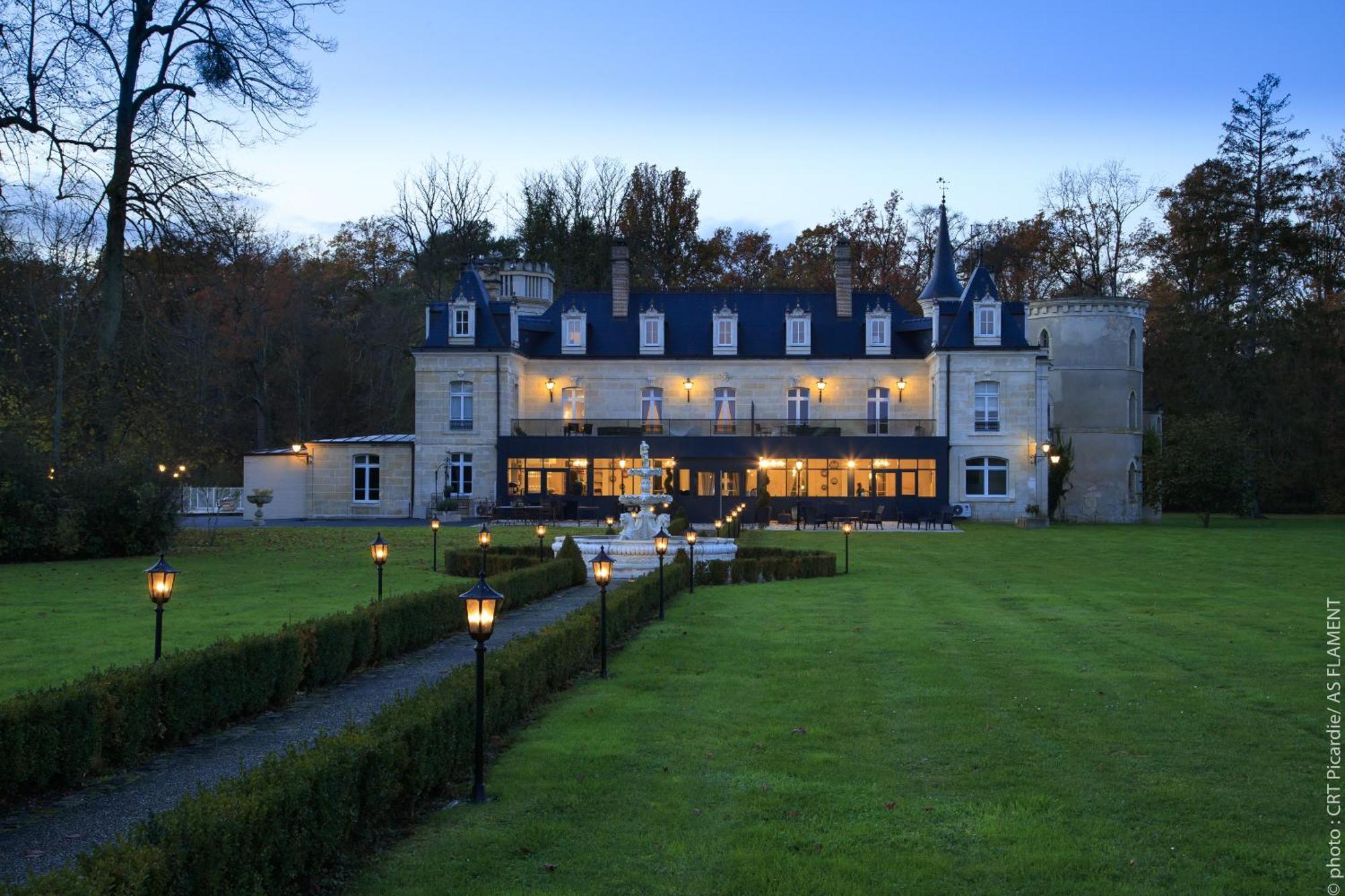 Château De Breuil Acomodação com café da manhã Bruyères-et-Montbérault Exterior foto