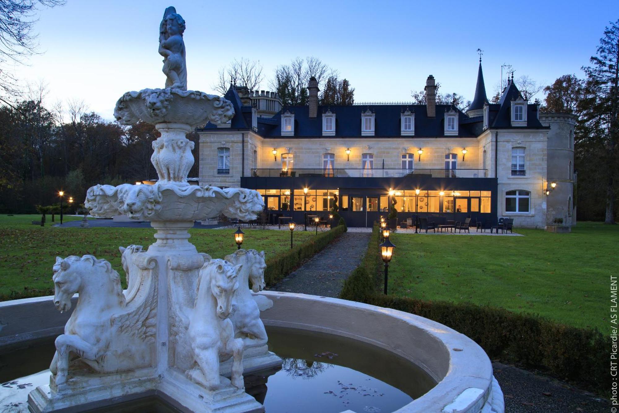 Château De Breuil Acomodação com café da manhã Bruyères-et-Montbérault Exterior foto